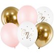 6PK 30cm AGE ONE PINK BOUQUET BALLOON PACK