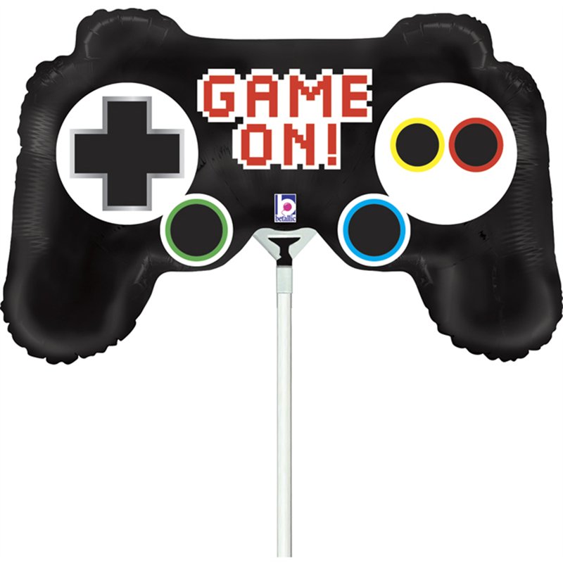 14in GAME CONTROLLER MINI SHAPE FOIL BALLOON 10S