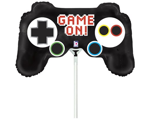 14in GAME CONTROLLER MINI SHAPE FOIL BALLOON 10S