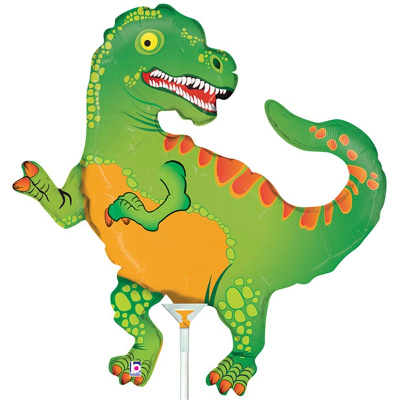 14in DINOSAUR MINI SHAPE FOIL BALLOON 10S