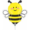 14in BEE MINI SHAPE FOIL BALLOON 10S