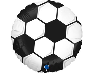 9in FOOTBALL AIR FILL FOIL BALLOON 10S