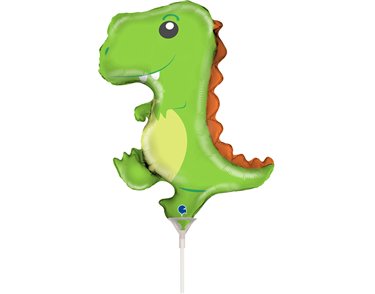 14in DINOSAUR MINI SHAPE FOIL BALLOON 10S