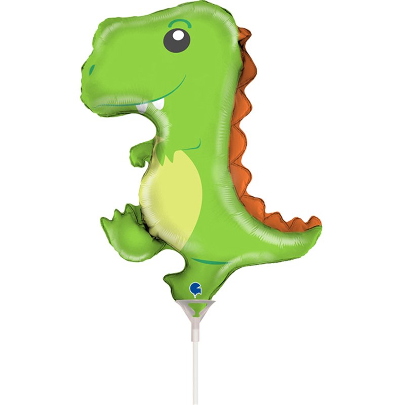 14in DINOSAUR MINI SHAPE FOIL BALLOON 10S