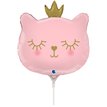 14in CAT PRINCESS MINI SHAPE FOIL BALLOON 10S