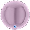 4in LILAC ROUND AIR FILL FOIL BALLOON 10S