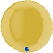 9in PASTEL YELLOW ROUND AIR FILL FOIL BALLOON 10S