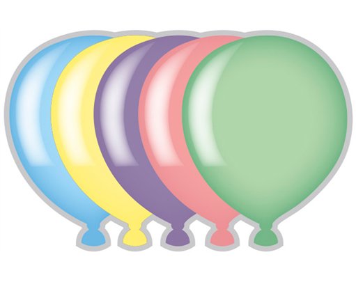 25PK PASTEL PARTY BALLOONS 6S