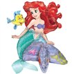 ARIEL THE LITTLE MERMA FOIL SITTER BALLOON