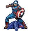 AVENGERS CAPTAIN AMERICA FOIL SITTER BALLOON