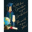 Well Done Grandson On Youre Graduation - The World Is Your Oyster! Well Done Grandson On Youre Graduation - The World Is Your Oyster!