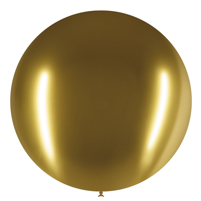3PK 24in GOLD CHROMIUM DECOTEX