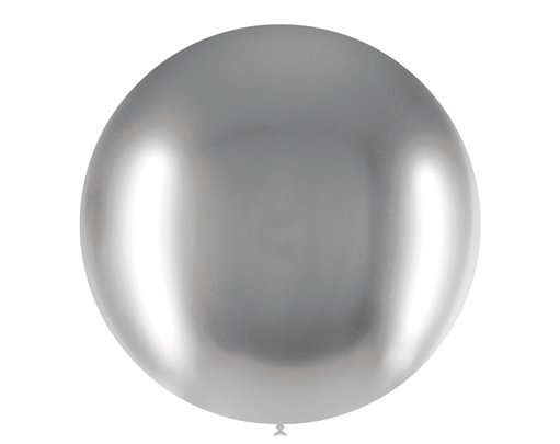 3PK 24in SILVER CHROMIUM DECOTEX