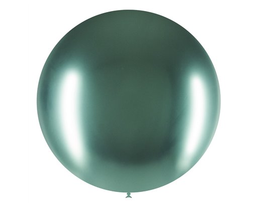3PK 24in GREEN CHROMIUM DECOTEX
