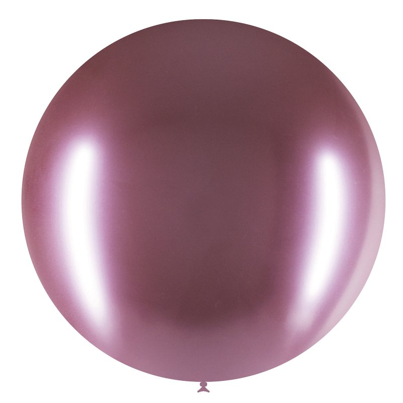 3PK 24in MAUVE CHROMIUM DECOTEX