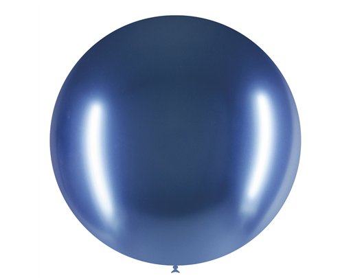 3PK 24in BLUE CHROMIUM DECOTEX