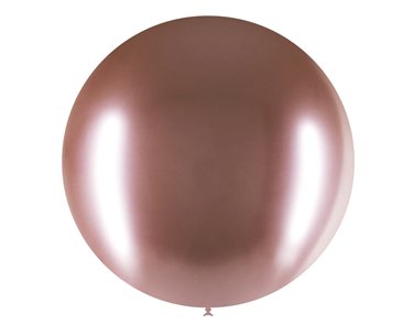 3PK 24in ROSE GOLD CHROMIUM DECOTEX