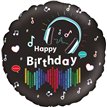 18in MEDIA MUSIC BIRTHDAY FOIL BALLOON