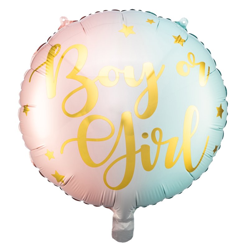 18in BOY OR GIRL FOIL BALLOON