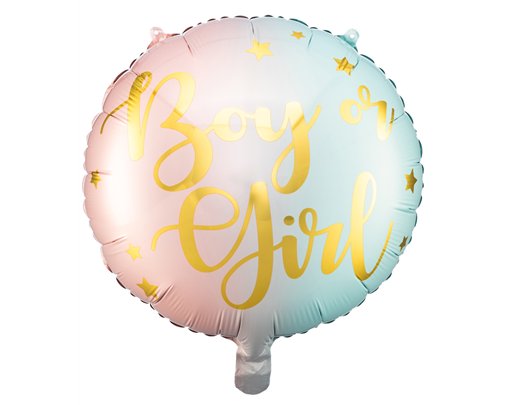 18in BOY OR GIRL FOIL BALLOON