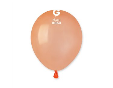 50PK 5in PEACH STANDARD GEMAR LATEX