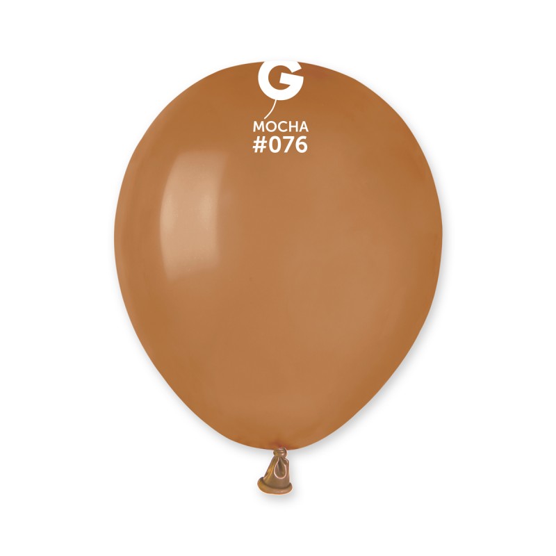 50PK 5in MOCHA STANDARD GEMAR LATEX