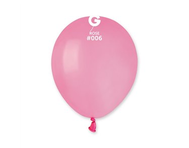 50PK 5in ROSE STANDARD GEMAR LATEX