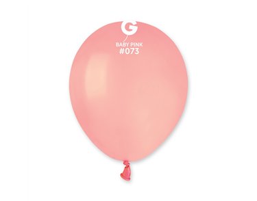 50PK 5in BABY PINK STANDARD GEMAR LATEX