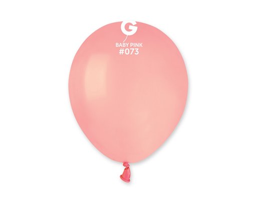 50PK 5in BABY PINK STANDARD GEMAR LATEX