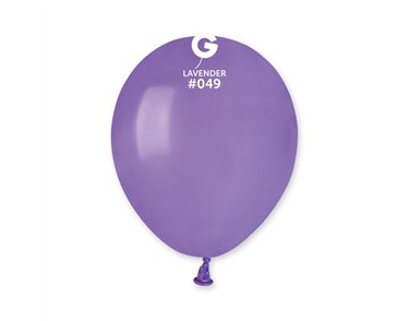 50PK 5in LAVENDER STANDARD GEMAR LATEX
