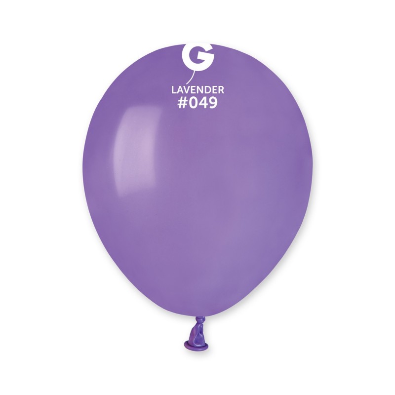 50PK 5in LAVENDER STANDARD GEMAR LATEX