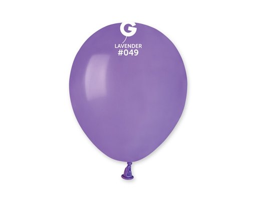50PK 5in LAVENDER STANDARD GEMAR LATEX