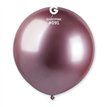 25PK 19in PINK SHINY GEMAR LATEX