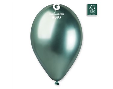 50PK 12in G120 GREEN SHINY GEMAR LATEX