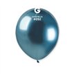 50PK 5in BLUE SHINY GEMAR LATEX