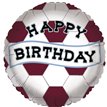 18in VILLA NO.1 FAN BIRTHDAY FOIL BALLOON