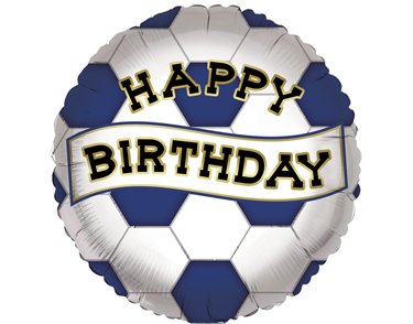 18in LEICESTER BIRTHDAY FOIL BALLOON