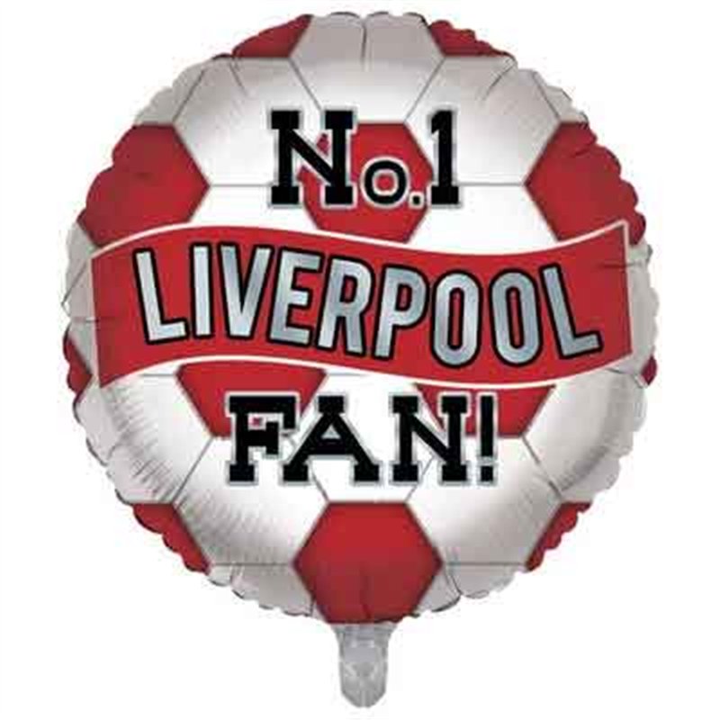 18in LIVERPOOL BIRTHDAY FOIL BALLOON