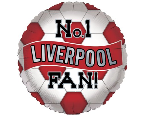 18in LIVERPOOL OPEN FOIL BALLOON
