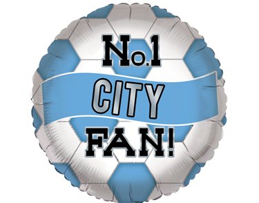 18in CITY OPEN FOIL BALLOON