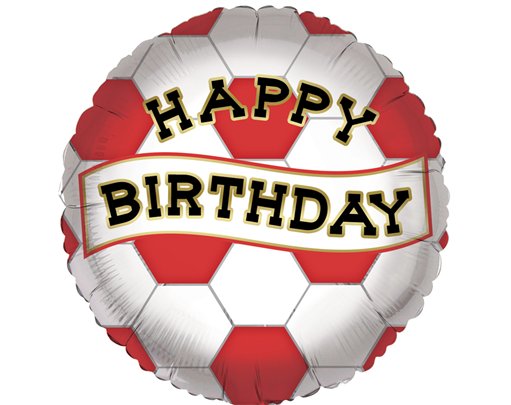 18in UNITED BIRTHDAY FOIL BALLOON
