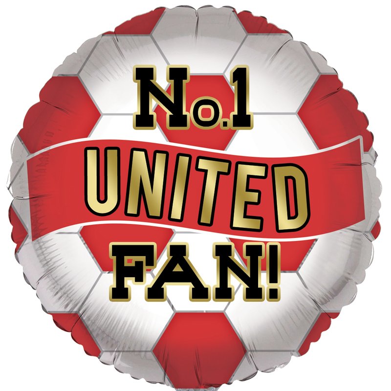 18in UNITED OPEN FOIL BALLOON