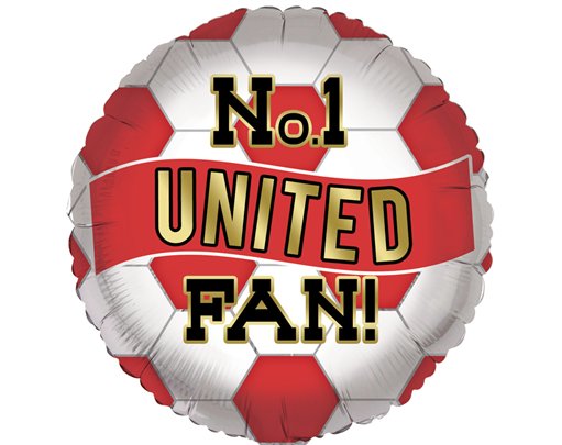 18in UNITED OPEN FOIL BALLOON