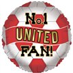 18in UNITED OPEN FOIL BALLOON