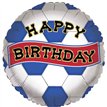 18in BLUE AND RED BIRTHDAY FOIL BALLOON