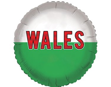 18in WALES FOIL BALLOON