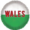 18in WALES FOIL BALLOON