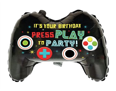 36in GAME CONTROLLER JUMBO FOIL BALLOON