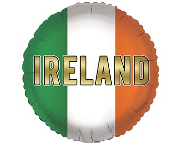 18in IRELAND FOIL BALLOON