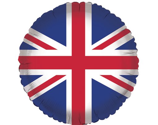 18in UNION JACK FOIL BALLOON